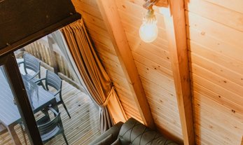 electrician installing power and lighting in garden room in Spennymoor County Durham