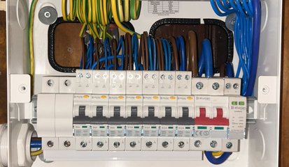 house rewiring and consumer unit installation in County Durham