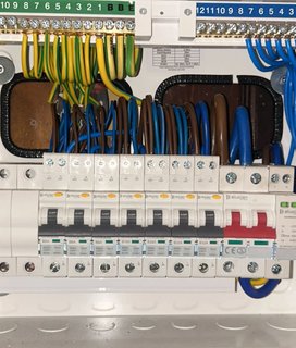 consumer unit installation completed by ElectroTech in County Durham